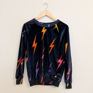 Aviator Nation Lightning Bolt Crewneck